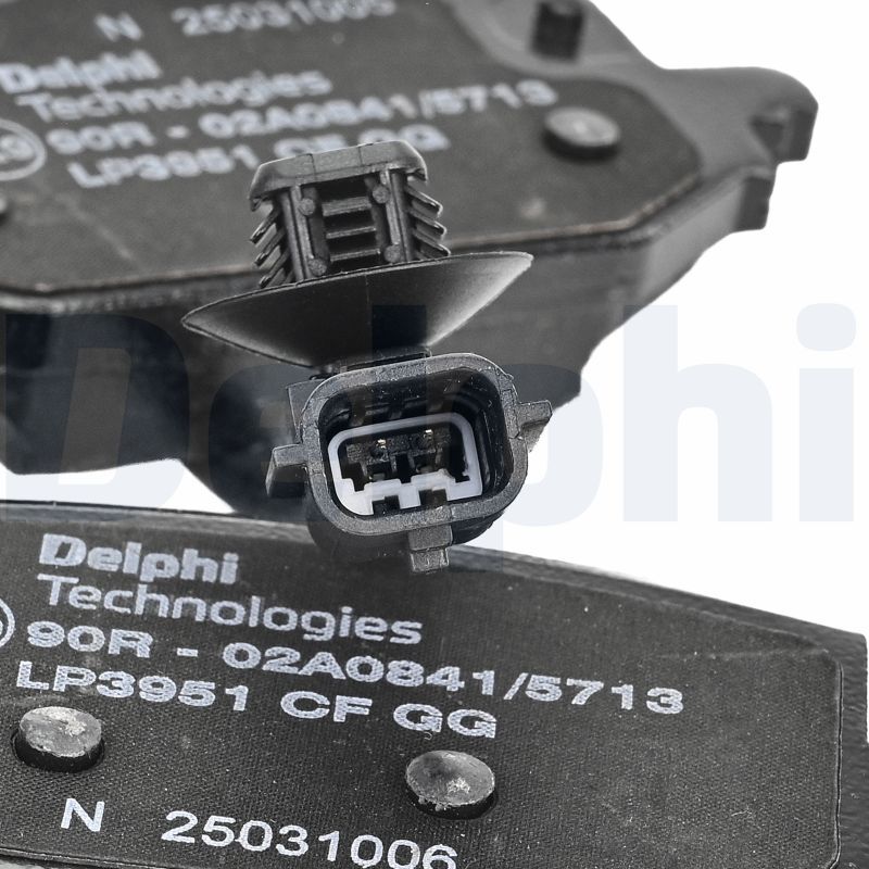 DELPHI LP3951 Brake Pad Set, disc brake