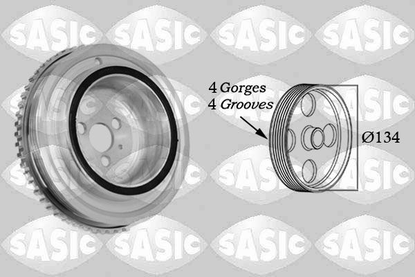 SASIC 2150051 - Belt Pulley, crankshaft