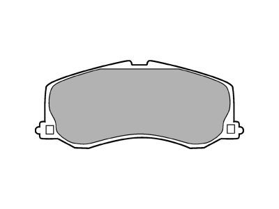 DELPHI LP945 Brake Pad Set, disc brake