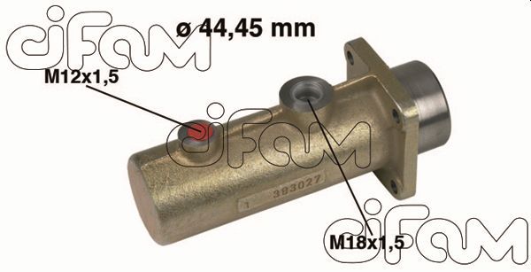 Pompa centrala, frana 202-105 CIFAM