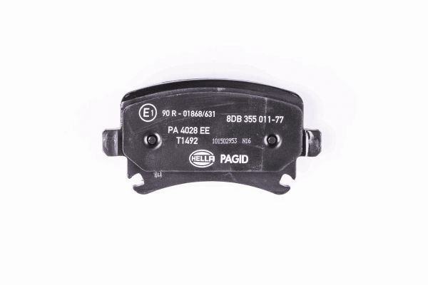 HELLA 8DB 355 011-771 Brake Pad Set, disc brake