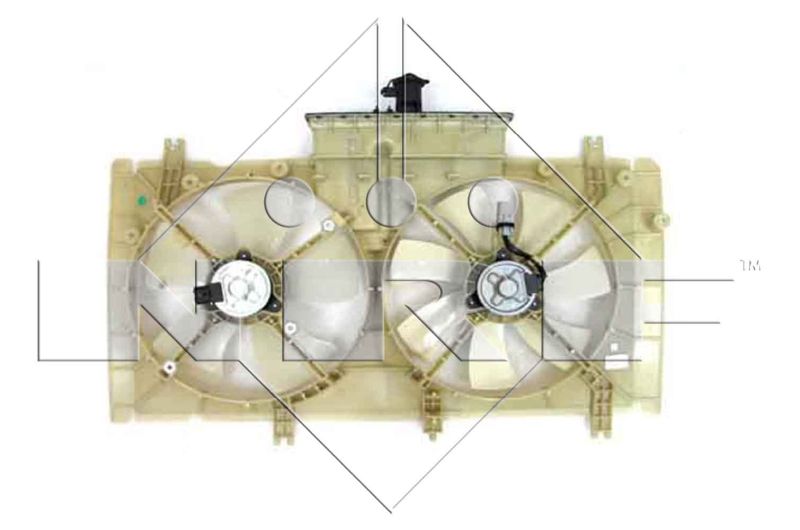 NRF ventilátor, motorhűtés 47493