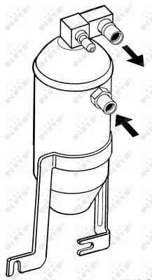 NRF 33093 Dryer, air conditioning