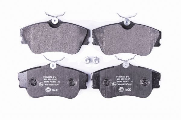 HELLA 8DB 355 018-071 Brake Pad Set, disc brake