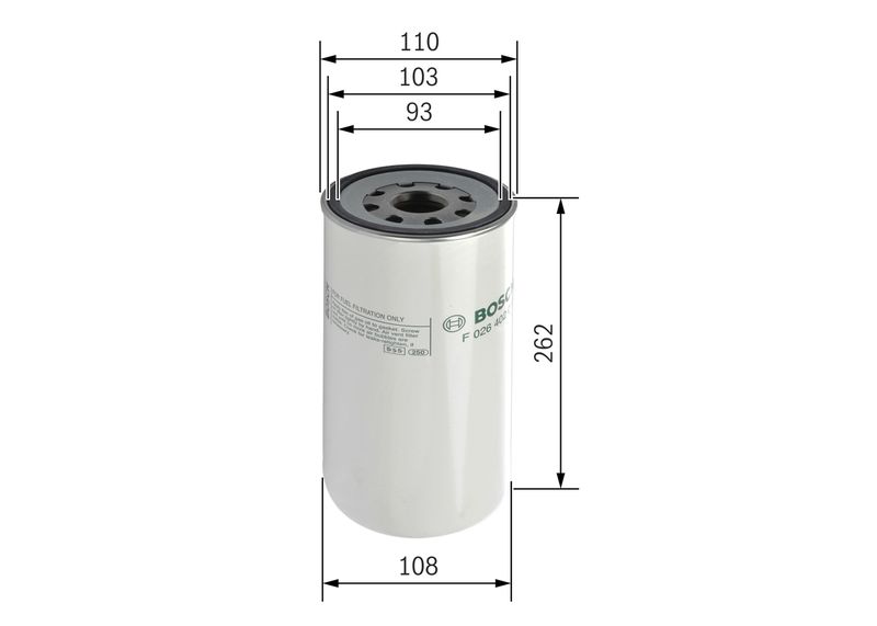 BOSCH F 026 402 017 Fuel Filter