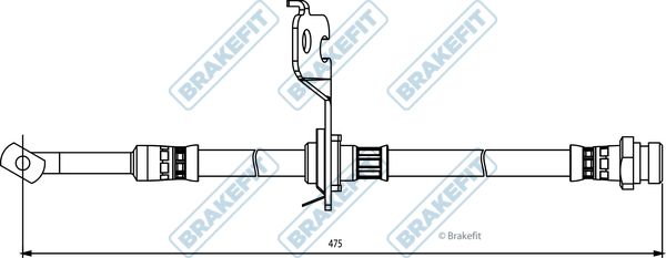 APEC Brake Hose BHO4248