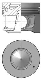 Поршень, Kolbenschmidt 41264600