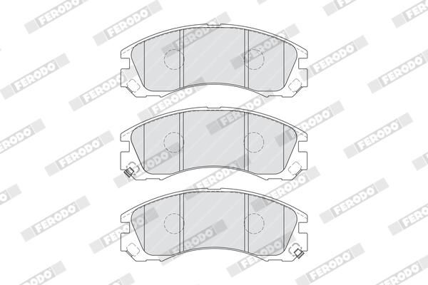 FERODO FDB1993 Brake Pad Set, disc brake