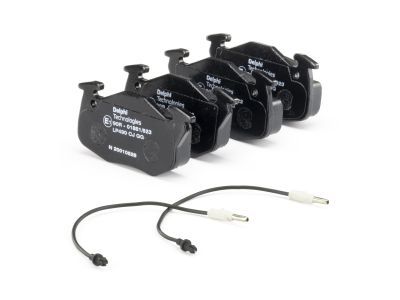 DELPHI LP490 Brake Pad Set, disc brake