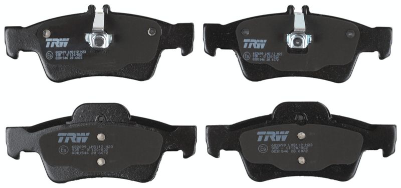 TRW GDB1546 Brake Pad Set, disc brake