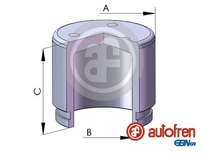 Поршень, гальмівний супорт, Autofren D0-2572