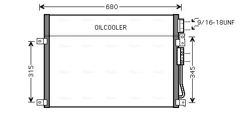 AVA QUALITY COOLING kondenzátor, klíma JEA5045