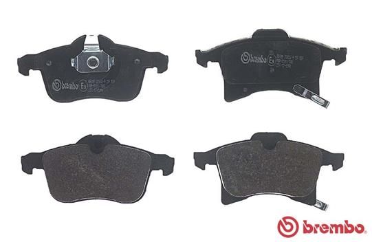 Комплект гальмівних накладок, дискове гальмо, Brembo P59089