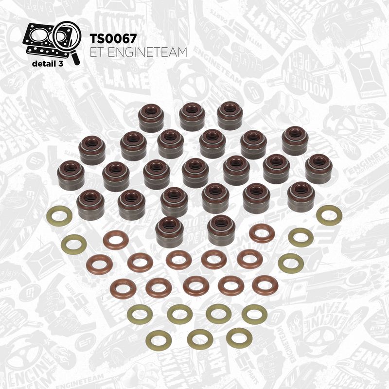 ET ENGINETEAM TS0067 Gasket Kit, cylinder head