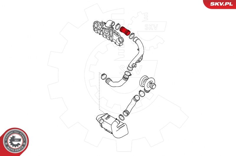 Шланг подачі наддувального повітря, Skv Germany 24SKV878