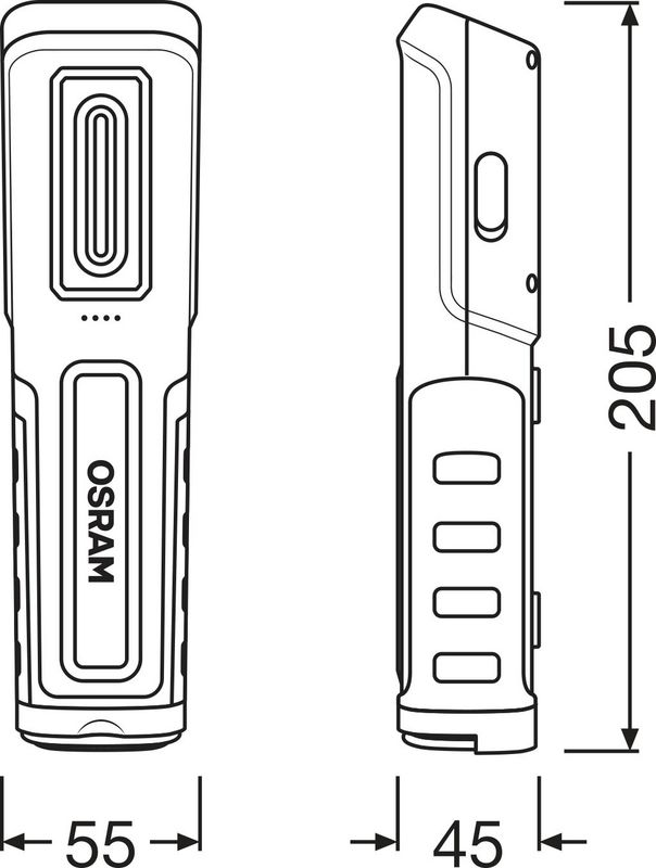 Ручний ліхтар, Osram LEDIL405