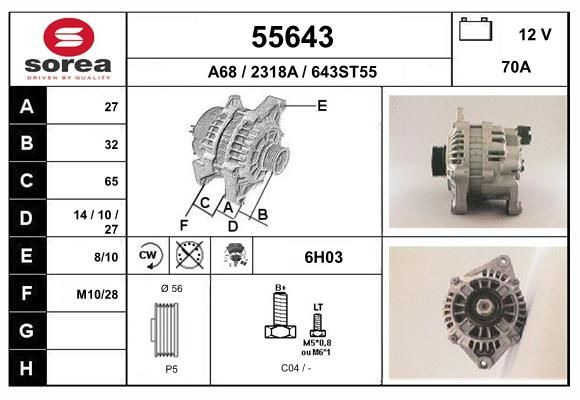 EAI generátor 55643