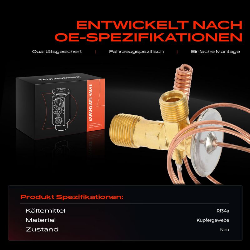 Frankberg 5481FB0032028 Expansion Valve, air conditioning