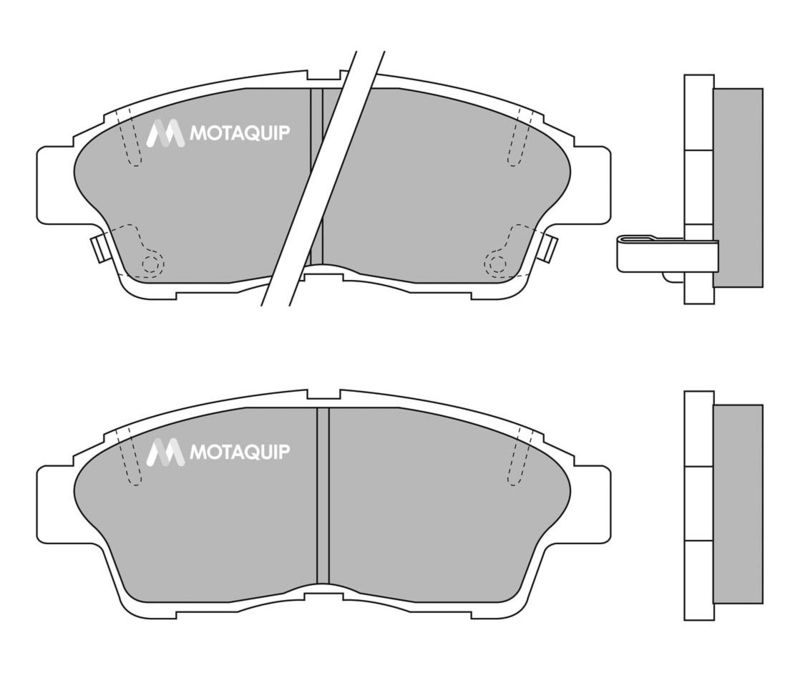 MOTAQUIP fékbetétkészlet, tárcsafék LVXL734