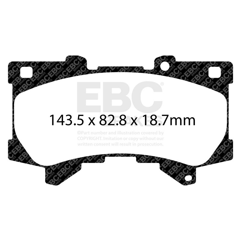 EBC Brakes Remblokkenset, schijfrem DP42460R