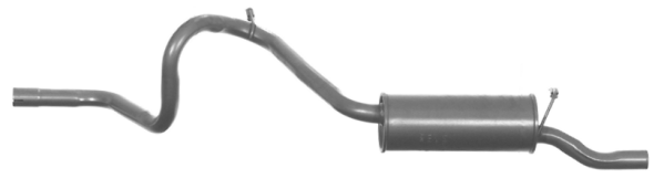 Silenciador posterior