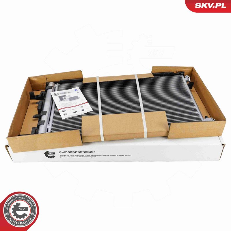 ESEN SKV 86SKV022 - Condenser, air conditioning