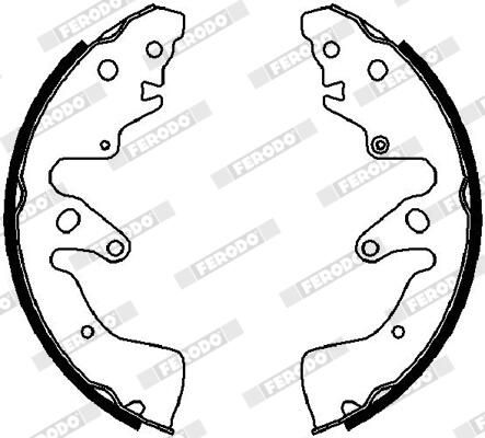 FERODO FSB4034 Brake Shoe Set
