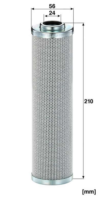 Hydraulisch filter (patroon) past: CATERPILLAR 966K  CLAAS 930, 950, 960, 970, 980, 4500, 5000  VALTRA N 122 D, N 122 VERSU, N 123 VERSU, N 142 VERSU, N 143, N 143 DIRECT, N 163 DIRECT