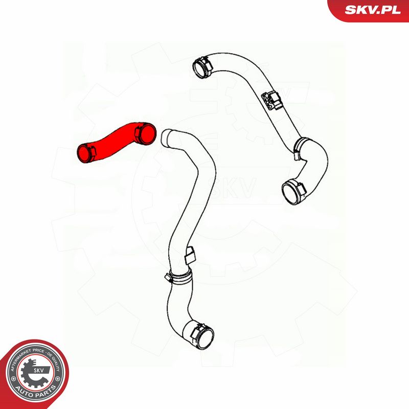 ESEN SKV 43SKV181 Charge Air Hose