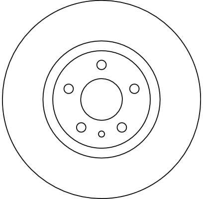 Гальмівний диск, Trw DF4025