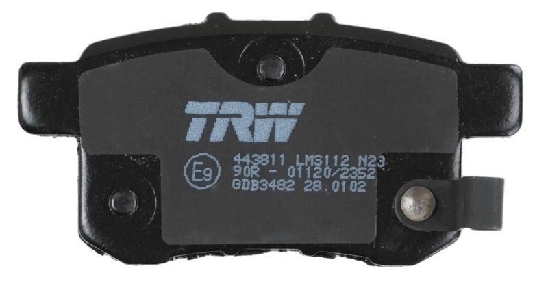 TRW GDB3482 Brake Pad Set, disc brake