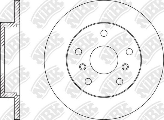 Гальмівний диск, Nibk RN1570
