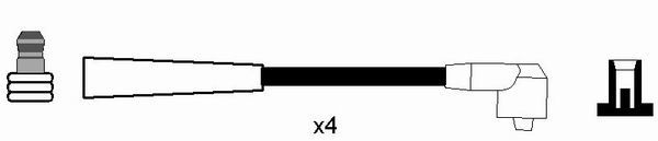 Комплект проводов зажигания NGK 2584 высокого напряжения.