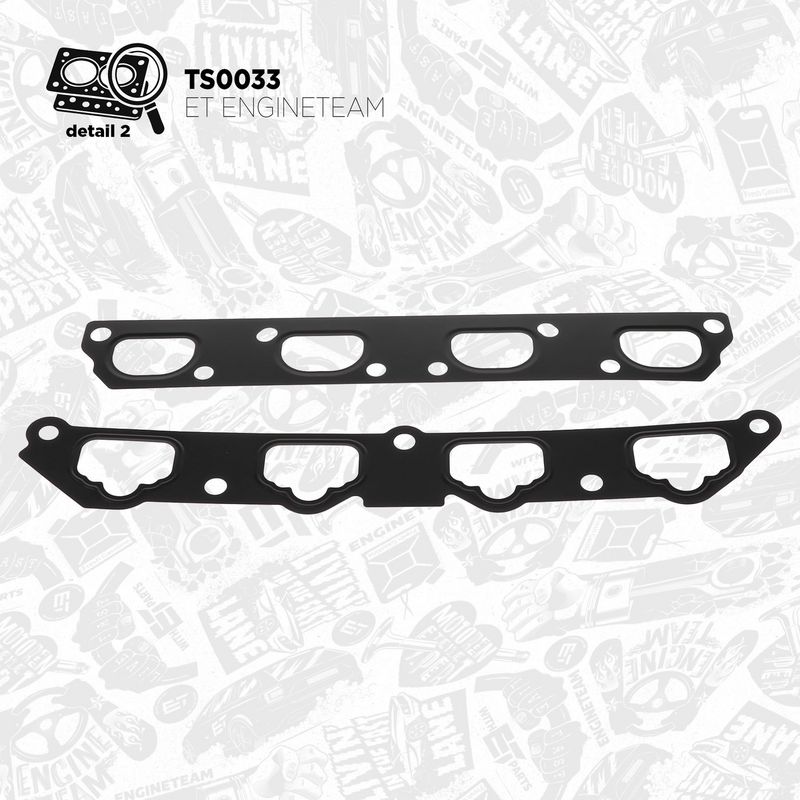 ET ENGINETEAM TS0033 Gasket Kit, cylinder head