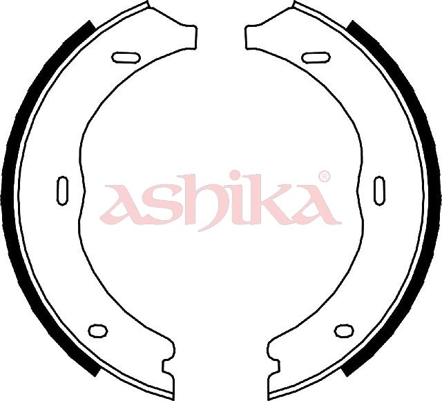 комплект спирачна челюст ASHIKA