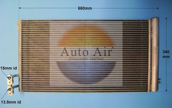 Auto Air Gloucester 16-1065 Condenser, air conditioning