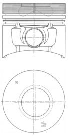 Product Image - Zuiger - 40774600 - KOLBENSCHMIDT