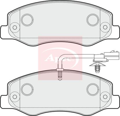 APEC Brake Pad Set, disc brake PAD1783