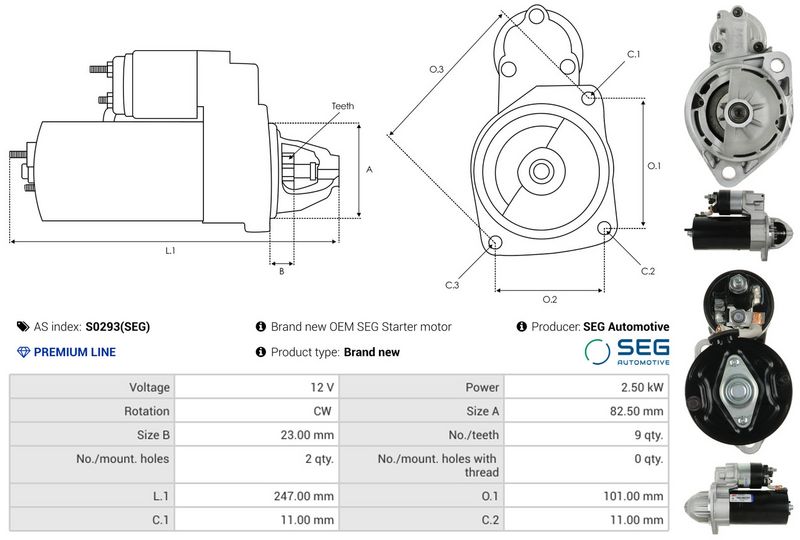 AS-PL S0293(SEG) Starter