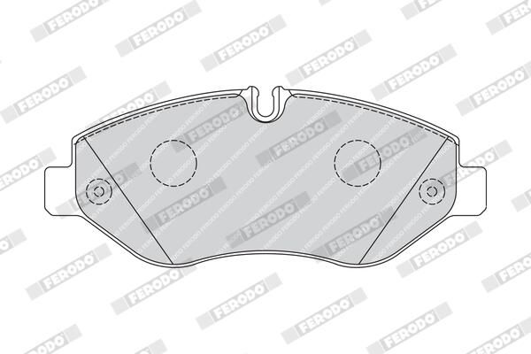 FERODO FVR4036 Brake Pad Set, disc brake