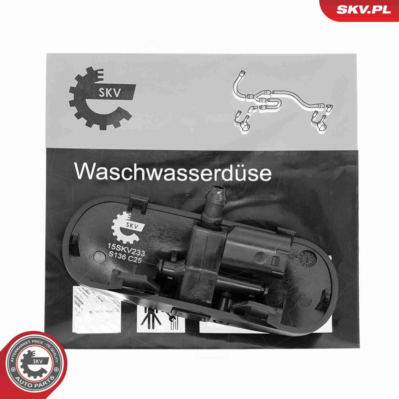 ESEN SKV 15SKV233 - Washer Fluid Jet, window cleaning