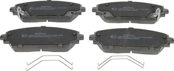 MAPCO Remblokkenset, schijfrem