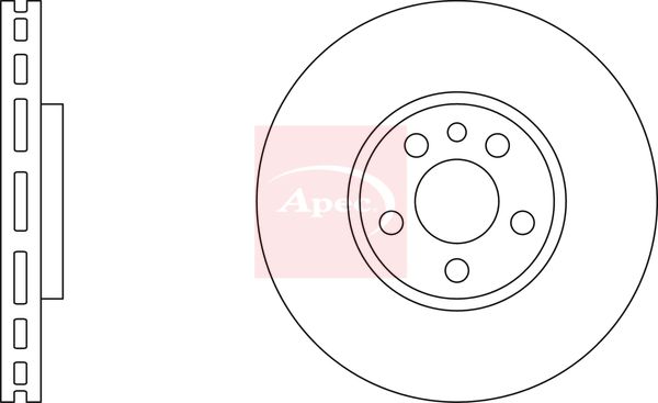 APEC Brake Disc DSK2205