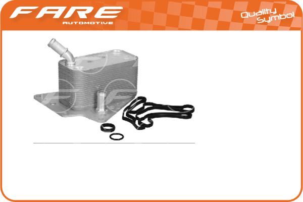 Radiador de aceite, aceite motor