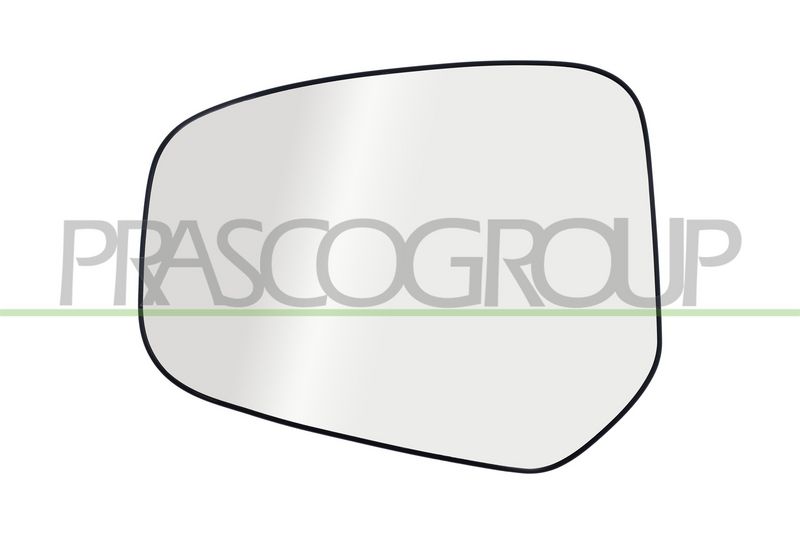 PRASCO Veidrodėlio stiklas, išorinis veidrodėlis