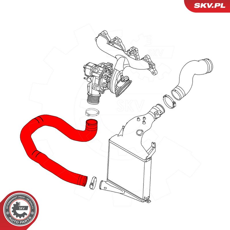 Laadimisõhu voolik, ESEN SKV 54SKV027