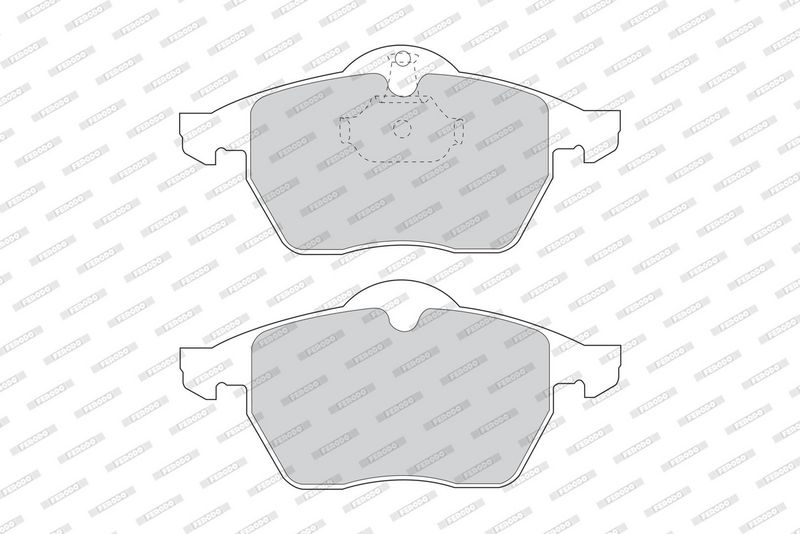 Plaquettes+de+frein+à+disque FERODO FDB1068