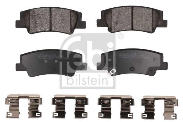 комплект спирачно феродо, дискови спирачки FEBI BILSTEIN