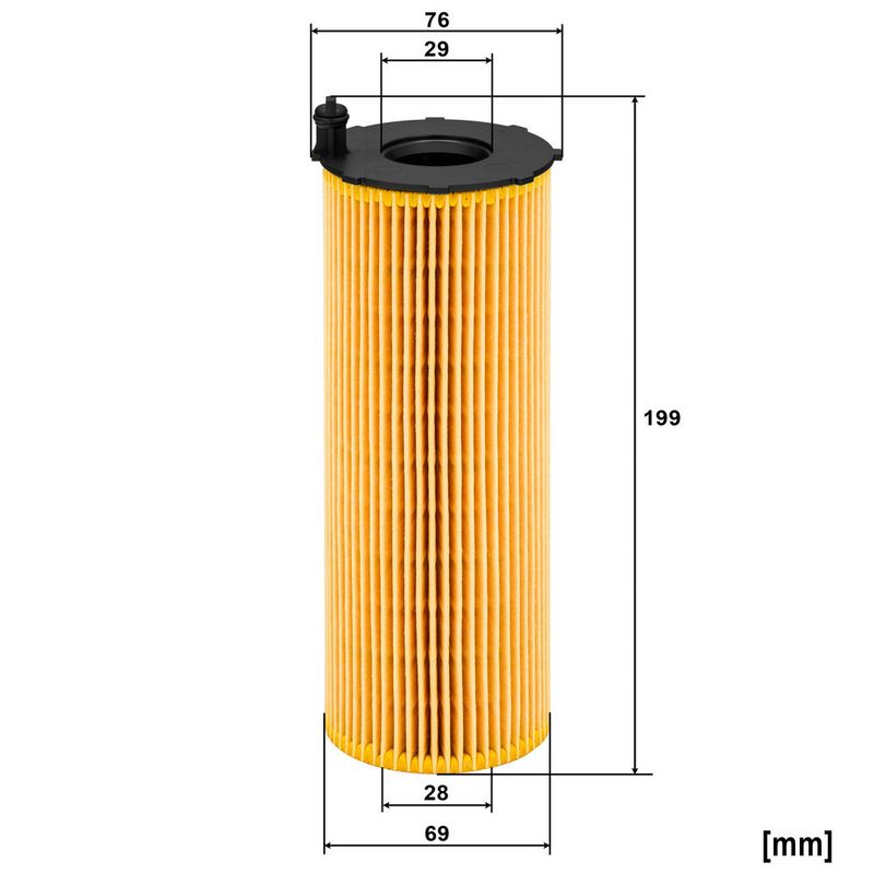 Õlifilter, MANN-FILTER HU 8003 x
