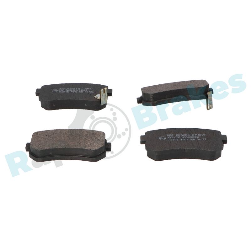 RAP BRAKES R-P1240 Brake Pad Set, disc brake